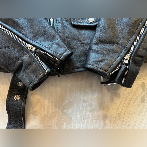 Wilson’s leather MC motorcycle jacket - Picture 4 of 4